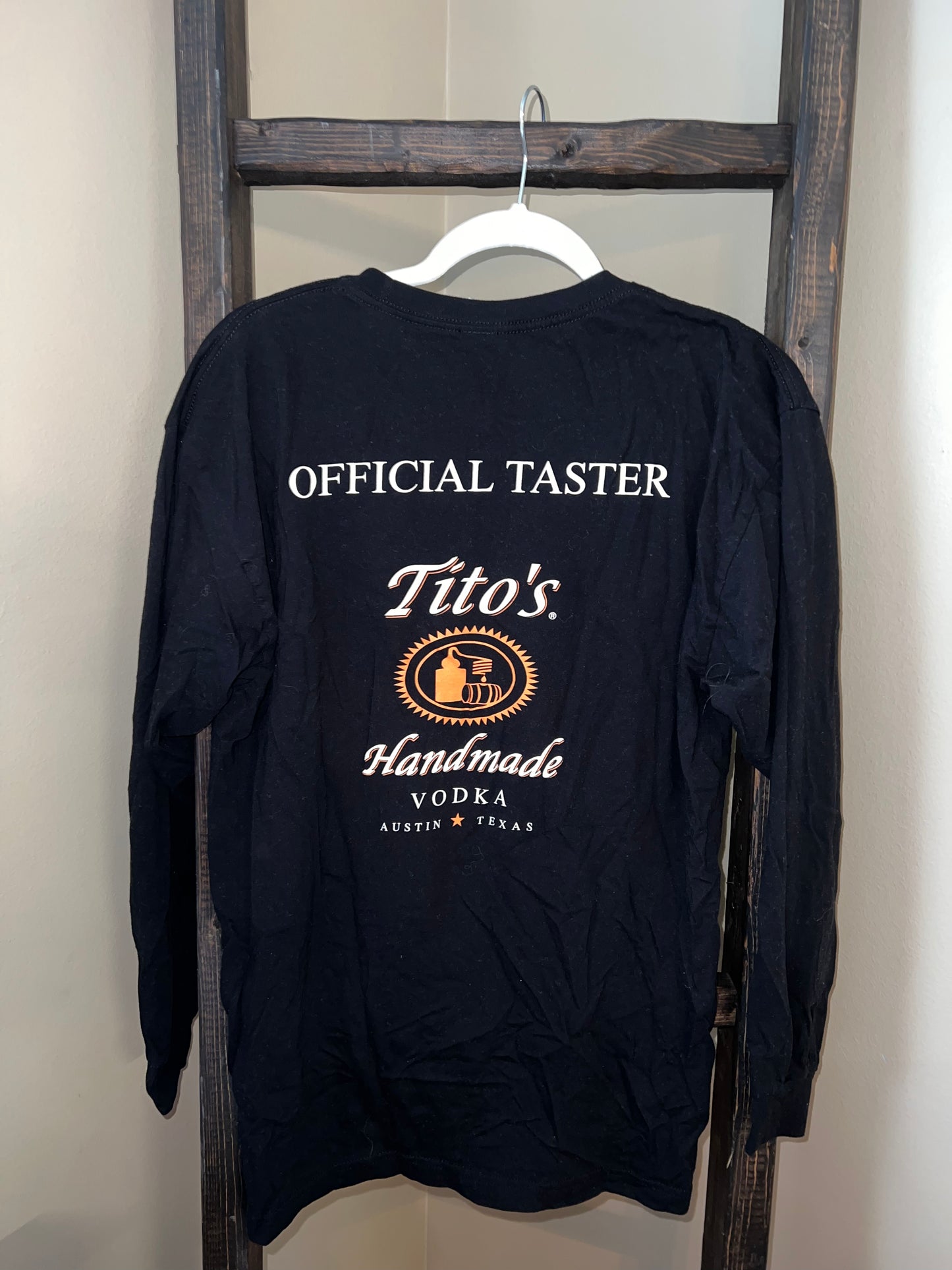 Size Large Tito’s Long Sleeve Tee